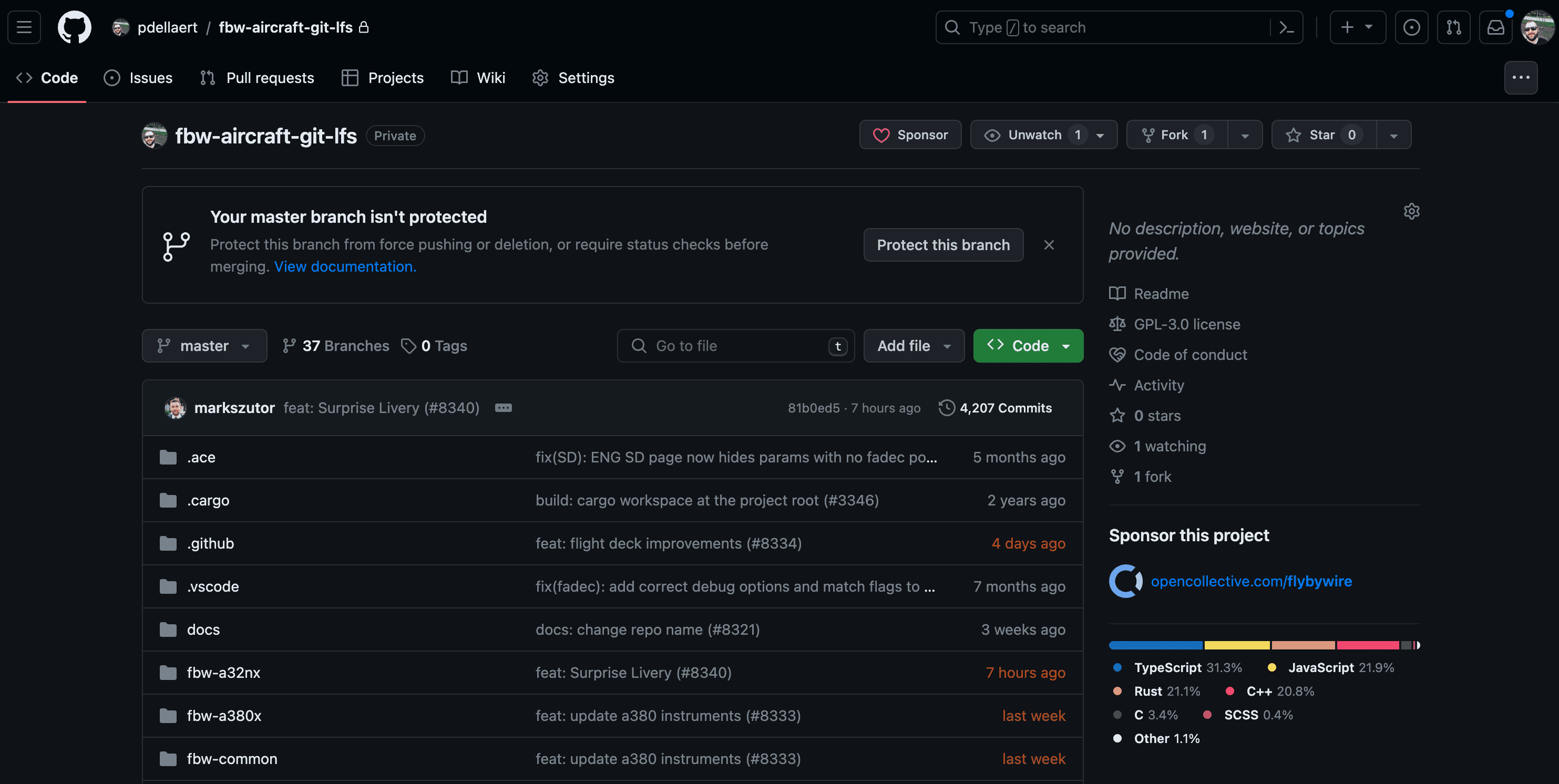 After migration - Upstream repo