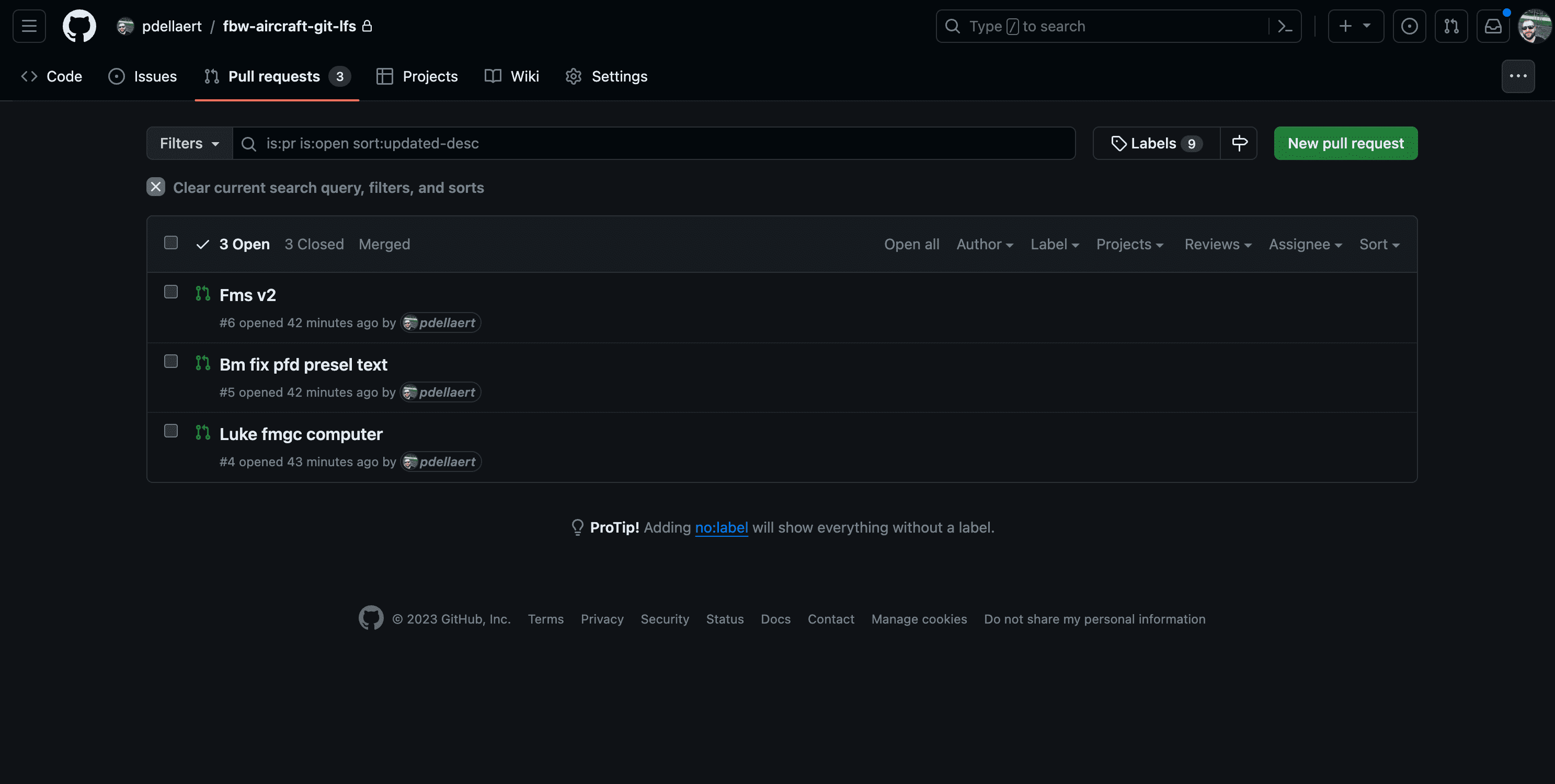 After migration - Upstream repo recreated PRs